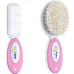 Lot de 2 brosses à cheveux à poils naturels