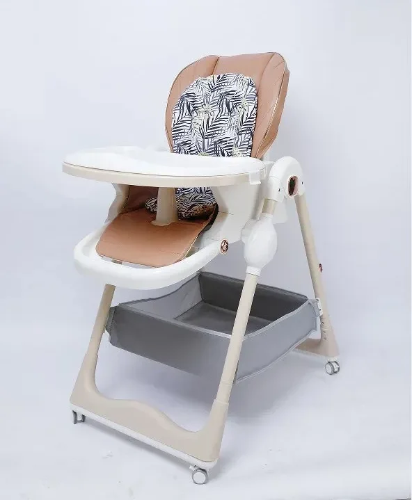 chaise haute monbebe en beige