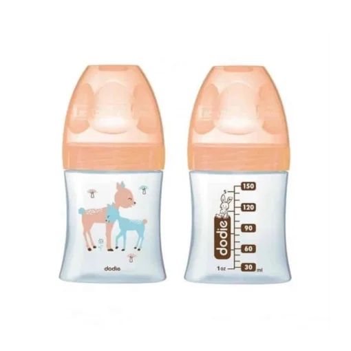 Biberon Dodie Sensation+ Verre Beige Biche - 150 ml