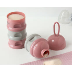Doseur de lait en poudre rose 85 ml x4 340 ml 0m+ - Kiokids
