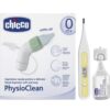 Pack Physio clean aspirateur nasal avec thermometre et serum - Chicco