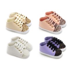 Baskets pour bébé style converse