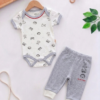 Pyjama bébé confort + en coton organique - tiffany