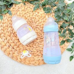 L'Offre 2 biberons mam acheté = bavoir+protége biberon+sac offerts