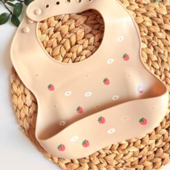 Bavoir Bébé Silicone : Poche Récupératrice & Motifs Ludiques