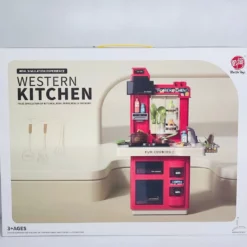 Jouet de Cuisine avec Accessoires Rouge - Bozhi Toys
