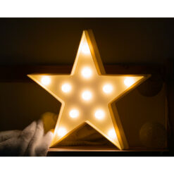 Lampe Led Étoile Jaune Kiokids
