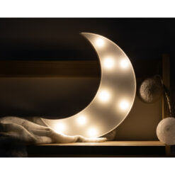 Lampe Led Lune Grise Kiokids