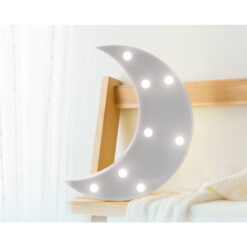 Lampe Led Lune Grise Kiokids