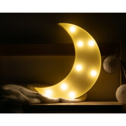 Lampe Led Lune Jaune Kiokids