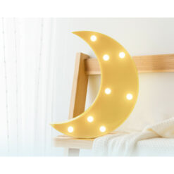 Lampe Led Lune Jaune Kiokids