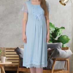 Chemise de Nuit de Maternité dentelle - Élégance et Confort