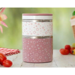 Thermos Alimentaire En Acier Inoxydable Rose 930ml - Kiokids