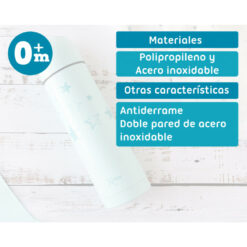 Thermos Pour Boisson 500 ml Étoiles Kiokids