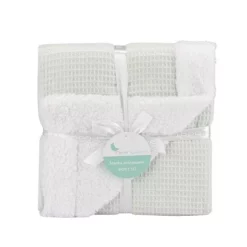 couverture in bee nest-lamb -mint-Interbaby
