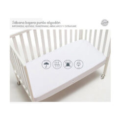 Drap-Housse Protecteur Plastifié (120x60 cm) - Interbaby