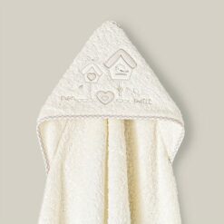 cape de bain - beige - Interbaby