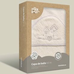 cape de bain - beige - Interbaby