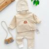 Jogging Bébé 3 Pièces – Doux 100% Coton – Confortable et Respirant