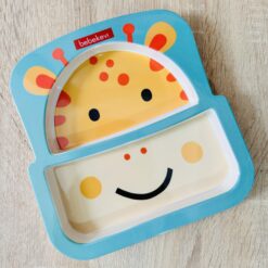Assiette double pour bébé en Mélanine - Bebekevi