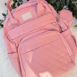 Sac Maman Bébé Ergonomique - avec porte sucette et tapis organisateur de Change