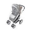 moustiquaire poussette bébé blanche