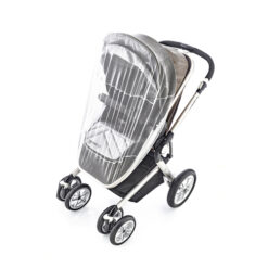 moustiquaire poussette bébé blanche