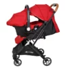 Poussette valise Duo avec maxi Cosi Rouge - monbebe