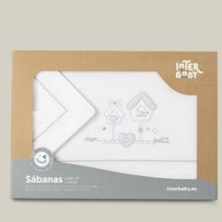 parure lit 60x120 3 piéces - mon petit_ gray - Interbaby