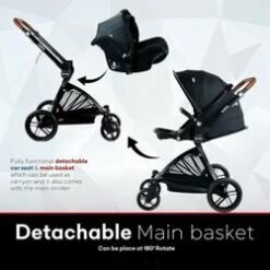 Poussette Duo Combi- Pierre Cardin