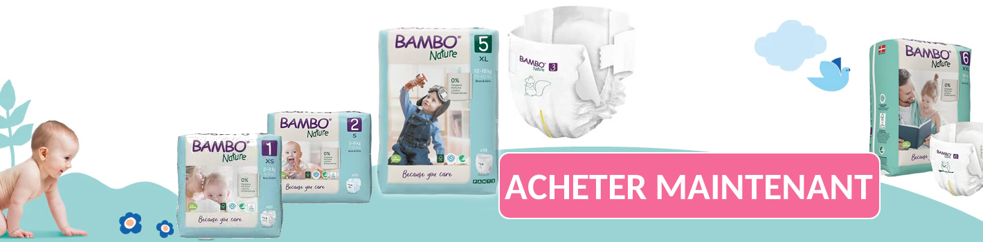 les couches bébé marque bambo vendu par allobebe