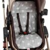 Coussin De Poussette et maxi cosi gris coton confort+
