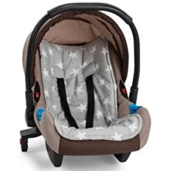 Coussin De Poussette et maxi cosi gris coton confort+