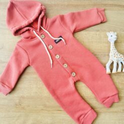 Combinaison à capuche hiver Welsoft orange