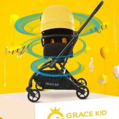 Poussette rotative 360 réversible - Grace Kid