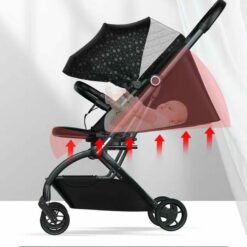 Poussette rotative 360 réversible - Grace Kid