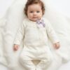 grenouillère bébé fille dentelle : Douceur et confort