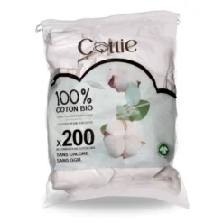 Cottie 100% Coton Bio certifié GOTS 200 Pads