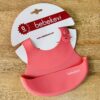 Bavoir Souple En Silicone Rose - Bebekevi
