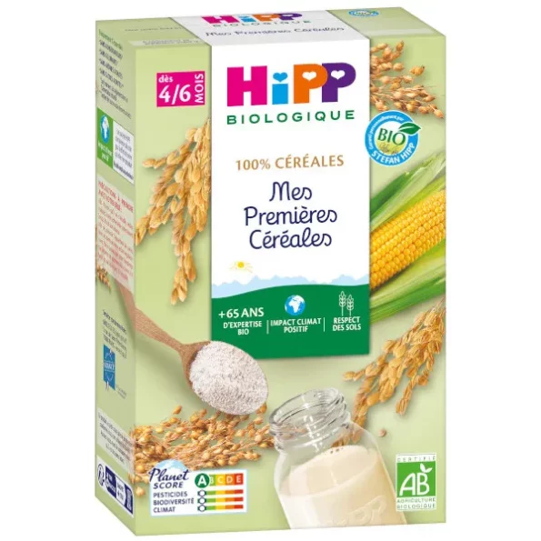 Hipp 100% Céréales Bio – Mes premières céréales dès 4/6 mois