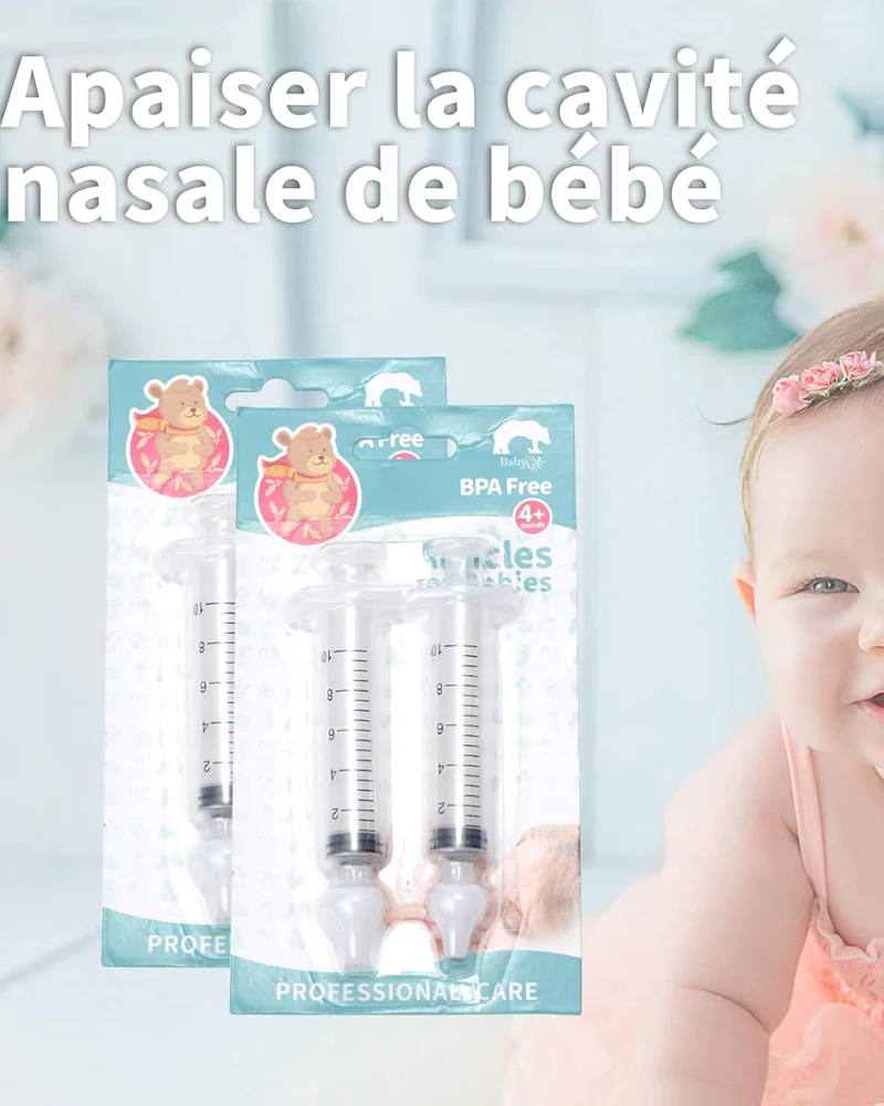 Seringue nasale bébé – Fit Super-Humain