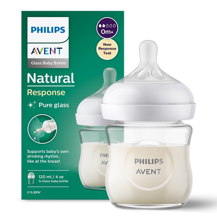 Philips Avent Biberon Naturel En Verre 120 Ml - Livraison partout