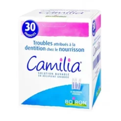 Camilia Dosettes homéopathiques pour troubles de dentition