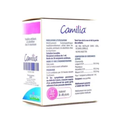 Camilia Dosettes homéopathiques pour troubles de dentition