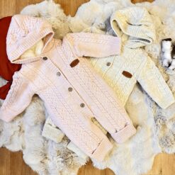 Combinaison en tricot ultra chaude Rose : Pierre cardin