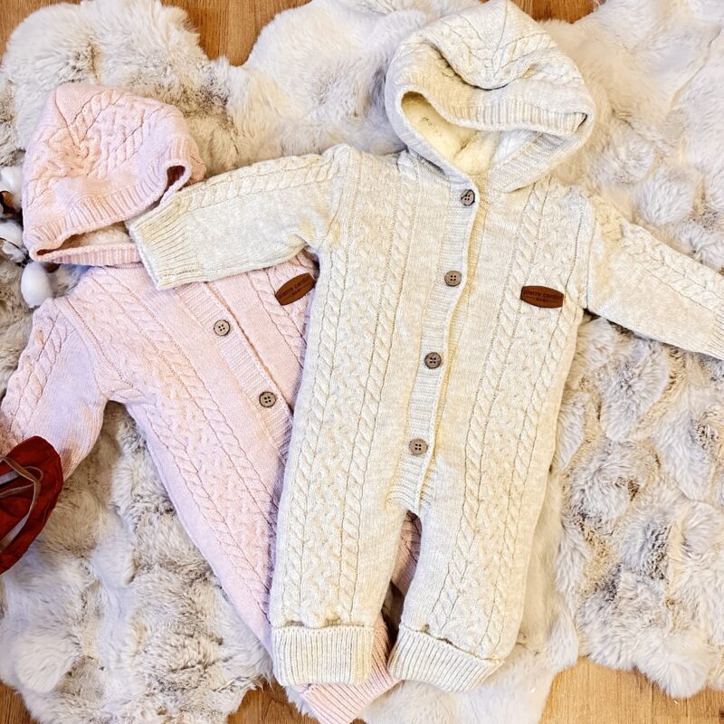 Ensemble Vêtement Bébé Noël Cerf – Pull Tricoté + Bonnet | Nouveau-né Garçon/fille, Mélange Coton - 9