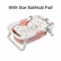 Baignoire Bébé, Pliable Ultra Compacte avec thermomètre intégré et coussin