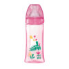 Biberon tétine ronde 3 vitesses rose anti colique 330ml- Dodie initiation 6+