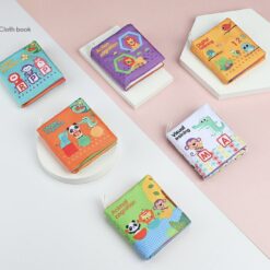 Mon 1er livre éducatif en tissus thèmes au choix - kids melody