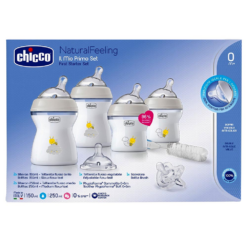 Pack biberons nouveau-né anti colliques/air - Chicco